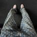 Men's Hip-Hop Jacquard Print Flared Jeans - Vintage Washed Streetwear Pants With Hand-Painted Details_mkmklike.com