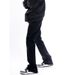 Nordmann American Style Vibe Slightly Flared Black Jeans Men Slim Fit Slimming Spring Autumn Basic Versatile Cool Casual Pants_mkmklike.com