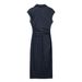 Women's Clothing Midi Slim Shirt Dress_mkmklike.com