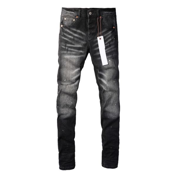 Men's Clothing 26 Street Foot Binding American Hip Hop Retro Distressed Washed High Street Washed Stretch Skinny Jeans For Men_mkmklike.com
