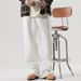 Shanggu Autumn White Jeans American Trendy Brand Hip Hop Wide Leg Loose Extended Men's Pants_mkmklike.com