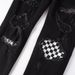 Trendy Brand Cross-border Men's American Ripped Jeans Casual Slim Men's High Street Casual Versatile Pants 8538_mkmklike.com