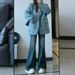 High-waisted Designer Jeans For Petite Women, Korean Style, Trendy On Instagram, Slightly Flared Straight-leg Pants That_mkmklike.com