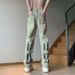 Summer Trend Fashion Denim Versatile Pants Trousers Zipper Men's Harajuku Ins Washed Retro Straight Jeans_mkmklike.com