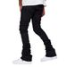 Men's Straight Jeans New Comfortable & Stylish Denim For Casual Street Fashion Ins Hot Selling Elastic Patch Denim Stacked Pants_mkmklike.com