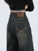 Retro Straight-leg Jeans Women, New Spring/summer Style, Plus Size, Suitable For Pear-shaped Body, High-waisted,_mkmklike.com