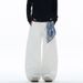 Men's Clothing Men's Detachable Square Scarf Trendy Brand Versatile High Street Loose Curved Blade Pants American Sickle Jeans_mkmklike.com