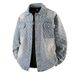 Men's Clothing Retro Jacquard Trendy Fashion Jacket Denim Jacket_mkmklike.com