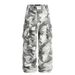 Vintage Camo Cargo Pants – Unisex Relaxed Military Workwear Trousers With Tactical Pockets (S-XXL)_mkmklike.com