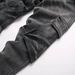 Men's High-Street Fashion Multi-Pocket Cargo Jeans Workwear Denim Pants for Casual Street Style_mkmklike.com