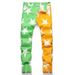 Men's Clothing Printed Denim New Style Small Straight Slim Fit European And American Style Stitching Washed Denim Men's Trousers_mkmklike.com