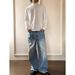 Vintage Washed Blue Straight-Leg Jeans – Clean Fit Relaxed Denim Pants For Men & Women (S-3XL)_mkmklike.com