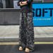 American-style Camouflage Jeans For Men, Autumn High Street Fashion Brand, Large Size, Loose Wide-leg Floor-length_mkmklike.com