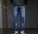 Xintang Jeans New Versatile Jeans Men's Autumn Fatty Skinny Slim Elastic Large Size Jeans Men_mkmklike.com