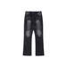Cleanfit Vintage Washed Flared Jeans – Distressed Water Wave Denim Pants For Men & Women (Relaxed Fit, S/M/L/Xl)_mkmklike.com