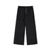 Men's Clothing Button Raw Denim Unstarched Black Cotton 14oz Stiff Loose Straight A Line Jeans_mkmklike.com