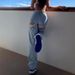 High Waisted Ripped Slim Fit Women's Denim Jeans Clothing for Women_mkmklike.com