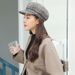Hot Sale Autumn Hats for Solid Plain Octagonal Newsboy Cap Men Ladies Casual Wool Hat Winter Beret Women Painter Caps_mkmklike.com