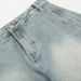Tie-Dye Scimitar Curved Jeans Men's American Street Trendy Brand Loose Versatile Washed White Wide-Leg Long Pants_mkmklike.com