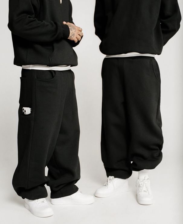 2026 European And American Popular Hot Sale Street Leisure Simple Fashion Solid Color Loose Sweatpants Men's Trousers_mkmklike.com