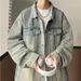 Pulse Pulse Men's Denim 2025 Autumn Winter New Brand European American Street Style Loose Comfortable Versatile Casual Jacket Trendy_mkmklike.com