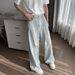 Men's Retro Washed Distressed Ripped Jeans Loose Straight Leg Casual Versatile Trousers_mkmklike.com