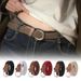 HOT 100cm Casual Knitted Pin Buckle Belt Woven Canvas Elastic Expandable Braided Stretch Hole-free Belts For Women Men Jeans_mkmklike.com