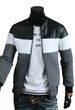 Casual splicing design jacket new youth spring and autumn men's clothing_mkmklike.com