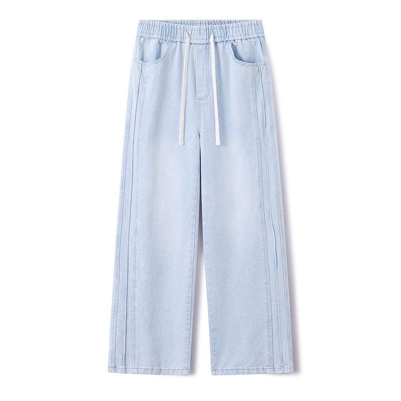 Men's Clothing Wide Leg Jeans Loose Straight Leg Trousers American Retro Style Spring 2026_mkmklike.com