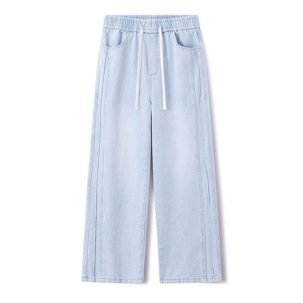Men's Clothing Wide Leg Jeans Loose Straight Leg Trousers American Retro Style Spring 2026_mkmklike.com