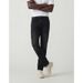 Men's Slim Fit Stretch Jeans – Classic Black Skinny Denim Pants For Everyday Wear Versatile Black Wash_mkmklike.com