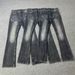 Men's Clothing Texture High Street Style Washed Straight Jeans Retro Vibe Flared Jeans_mkmklike.com