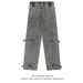 Men's Loose Fit Drawstring Jeans – American & Korean Style Retro Wide Leg Denim Pants (S-3XL, Comfortable & Trendy)_mkmklike.com