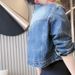 Chicco European Style Rhinestone Embellished Early Women's New Denim Short Jacket Spring And Autumn Feel Super Beautiful_mkmklike.com
