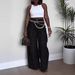 Women's Clothing Spring/Summer Denim Straw Wash Workwear Jeans With Pockets Regular Fit Solid Pattern_mkmklike.com
