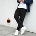 Men's Clothing Men's Fleece-Lined Winter Jeans - Stretch Comfort Trousers With Straight Leg Fit_mkmklike.com