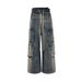 Owen Seak Men Cargo Jeans Casual Loose Gothic Men's Sweatpants Autumn Black Long Pants Size XL_mkmklike.com