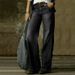 Women's Clothing Retro Fashion Casual Straight Wide Leg Pants For Women Women's Popular Jeans_mkmklike.com
