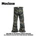 Men's Clothing Moclose American Street Fashion Brand Splicing Camouflage Men's And Women's Loose Wide Leg Flared Casual Motorcycle Overalls_mkmklike.com