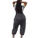 Cross Border Specializes In European And American Fashionable Wide Legged Denim Loose Overalls_mkmklike.com