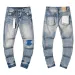 Men's Jeans 2025 Clothing Purples Stretch Slim Straight-leg Denim Trousers Europe American Trend Retro Ripped_mkmklike.com