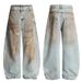 2025 Spring Summer New Straight-Leg Jeans Men Trendy Loose Wide-Leg Casual Versatile Long Pants_mkmklike.com