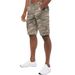 Men's Camouflage Cargo Shorts Summer Loose Fitting Multi Pocket Casual Five Point Trendy Cross Border Pants_mkmklike.com