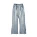Men's Clothing Wear High Street Black Elastic High Flared Pants Men's Slim Fit Vibe Style Skinny Jeans_mkmklike.com