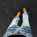 Men's Clothing Light Blue Lightning Pattern Jeans High Street Vibe Pants Washed Flared Scimitar Pants_mkmklike.com