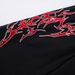 Design Sense Thorn Embroidery Pattern Wide-Leg Denim Men's Niche Hip-Hop Trend Large Flare Loose Floor-Length Pants_mkmklike.com