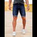 Men's Slim Fit Denim Shorts Summer Stretch Skinny Five Point Pants Export Oriented_mkmklike.com