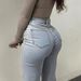 Women's High Waist Flare Jeans Stretchy Slim Fit Bootcut Pants Vintage Denim Casual Streetwear Fashion Trends_mkmklike.com