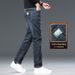 Jeans Men's Slim-fit Straight Casual Elastic Loose Men's Trousers Men's_mkmklike.com