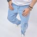 Men's American Trendy Loose Pants High Street Wide Leg Pants_mkmklike.com